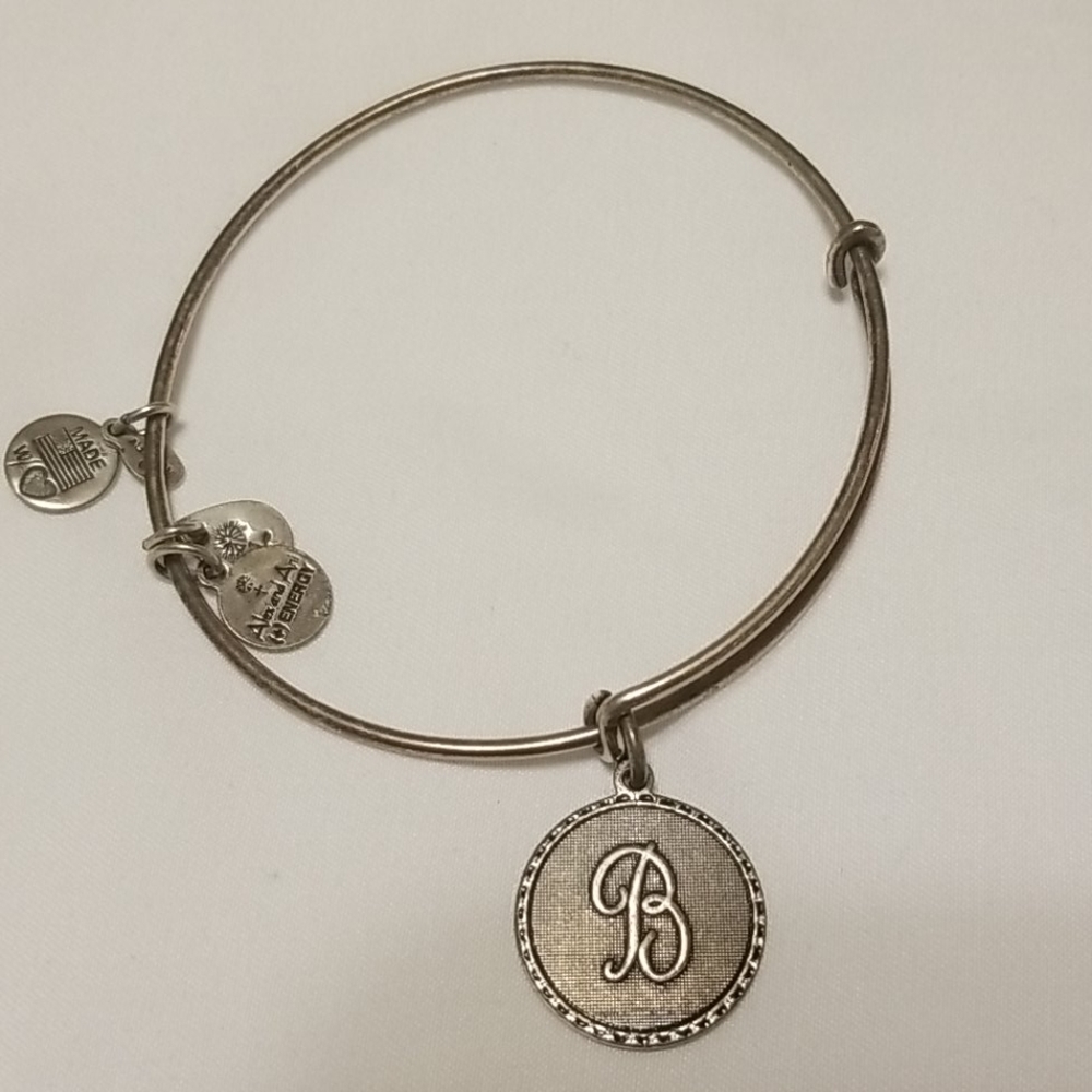 Initial B Alex and Ani bracelet